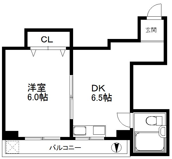 玉出ライオンズマンションプラスズー 間取り