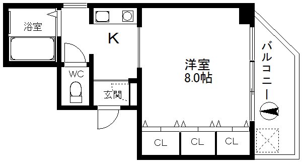 リベルテ千本南 間取り
