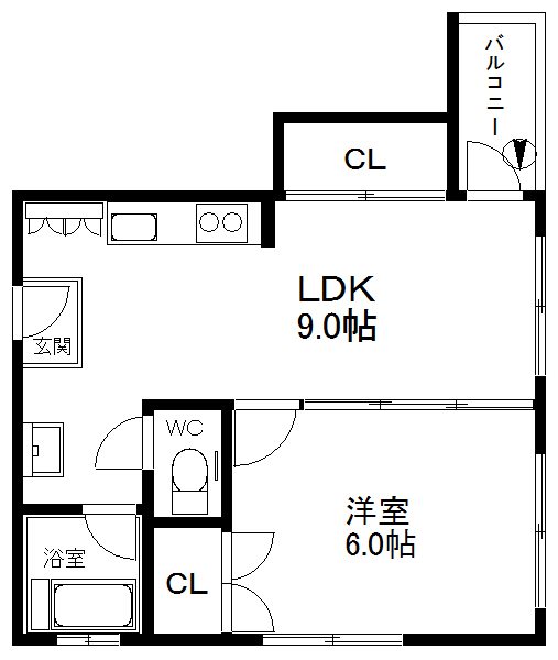 メゾン富地 間取り