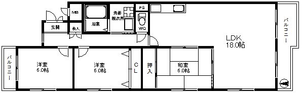 ベルテプラージュ 間取り