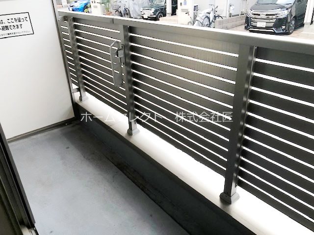 Fメゾン西加賀屋Ⅰ番館 ベランダ