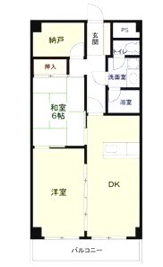 ドリーム中加賀屋 間取り