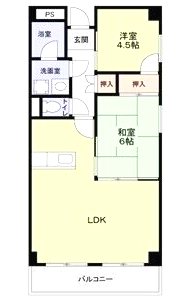 ドリーム中加賀屋 間取り