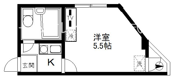 ヴィラ玉出 間取り