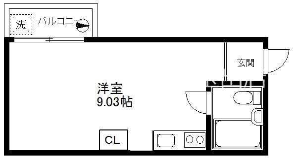 玉出ハイツ 間取り