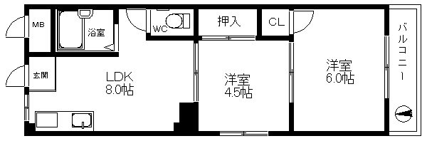 生駒マンション 間取り