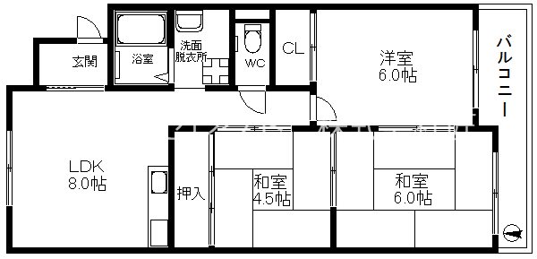 ハイツ富士	 間取り