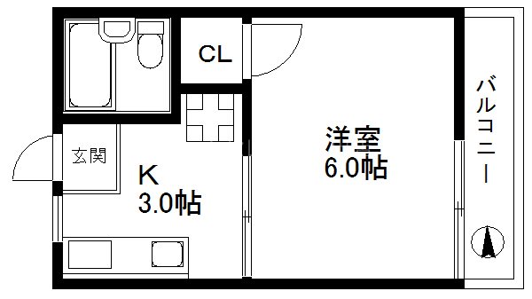 カワカミハイツ 間取り