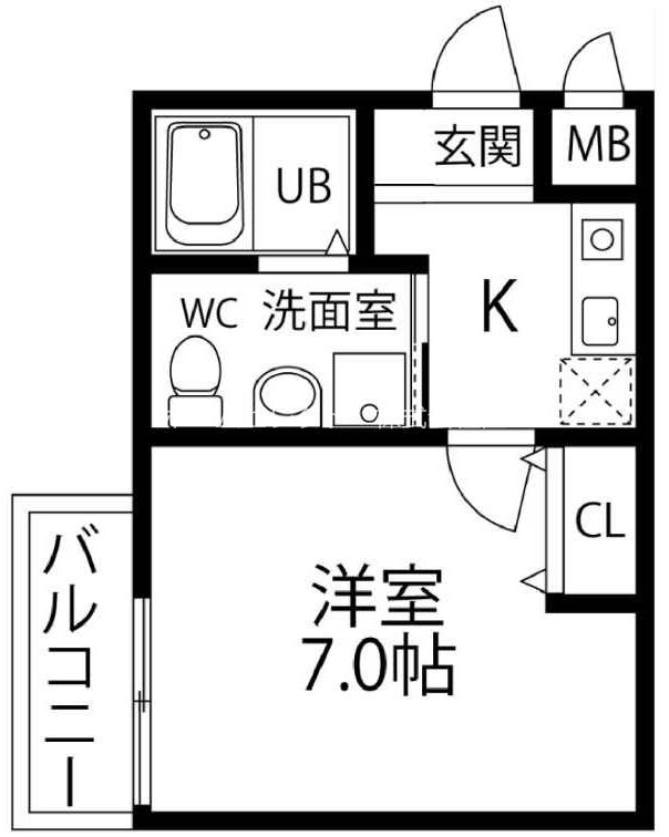 WING住之江 間取り