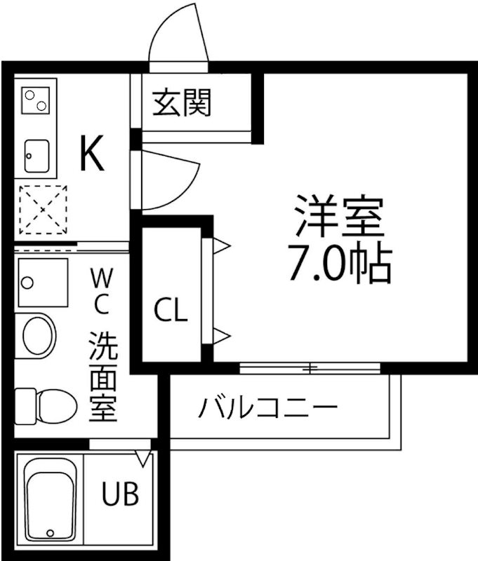 WING住之江 間取り