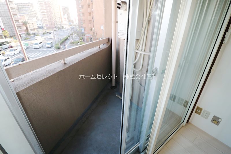 ニコーハイツ住吉 ベランダ