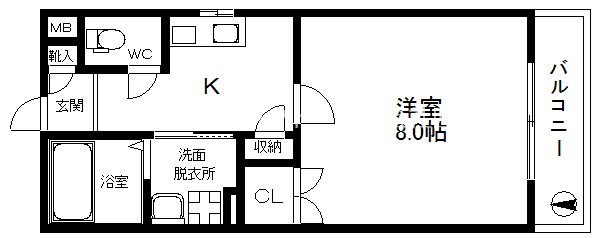ミューズショコラ 間取り
