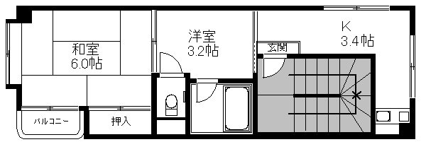 ヒューマンプラザ　Ｃ棟 間取り