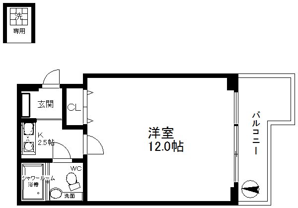 大阪府大阪市西成区千本南１丁目 間取り