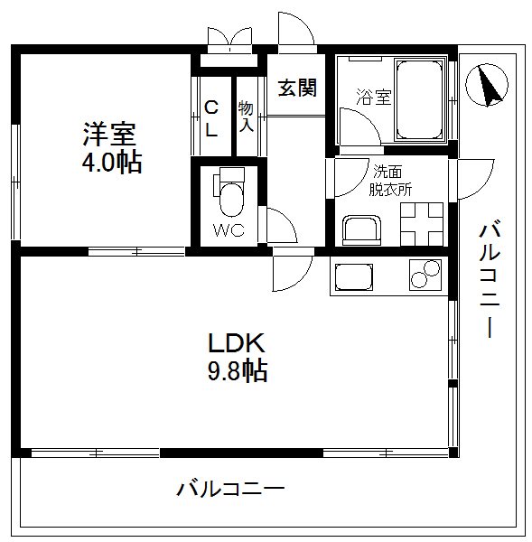 レジデンス桜庵 間取り