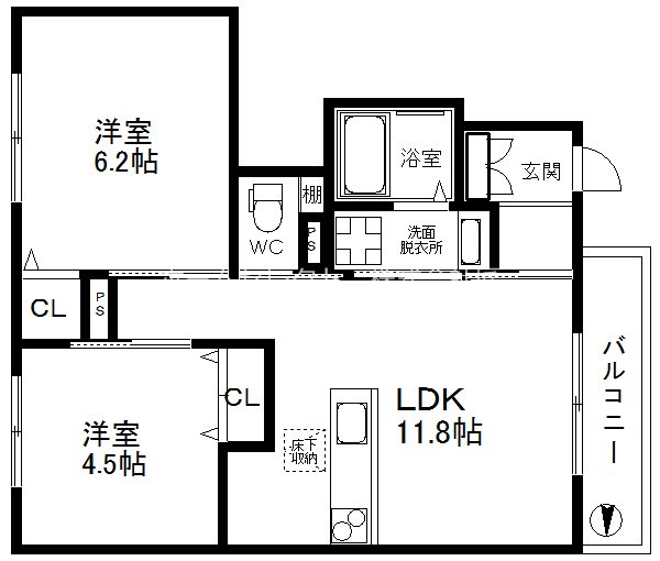 エクレール 間取り