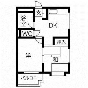 プレアール西加賀屋 間取り