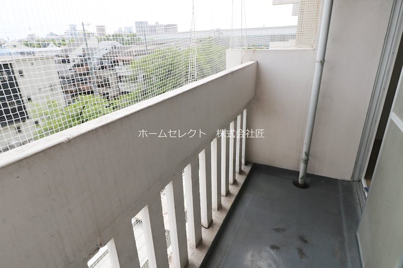 住吉第2団地11号棟 ベランダ