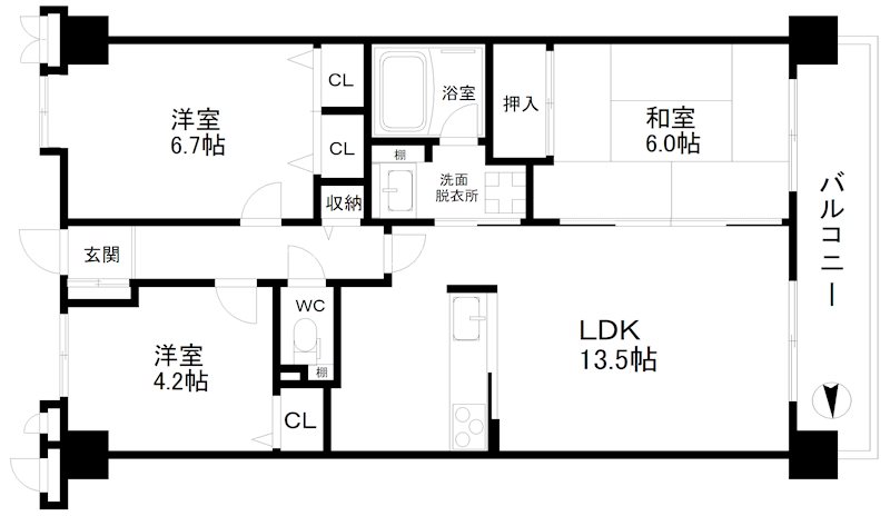 ルネブライトガーデンゆとりの街 間取り