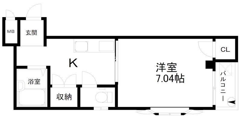 大阪府大阪市西成区千本中１丁目 間取り