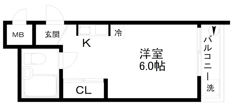 粉浜ハイツ 間取り