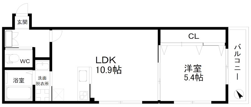 プレジール帝塚山 間取り