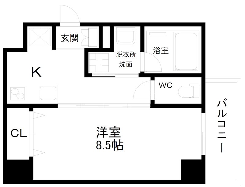 Grand Life 岸里 間取り