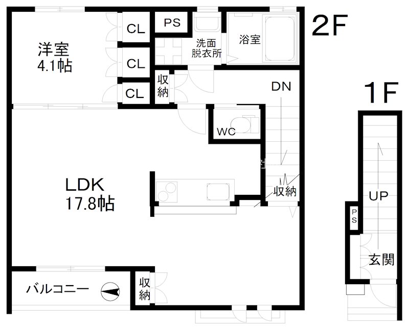 リッツハウス  間取り