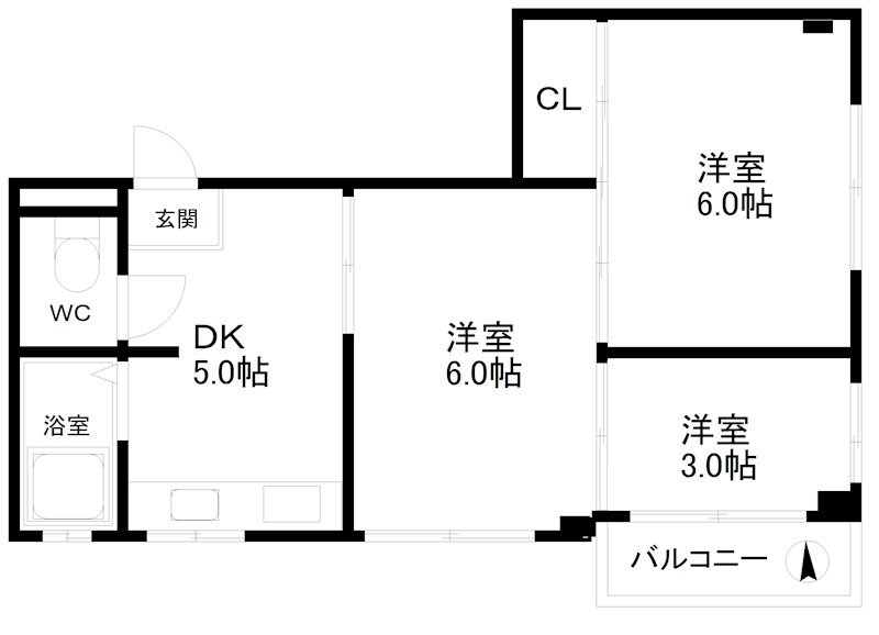 パルミエール岸里 間取り