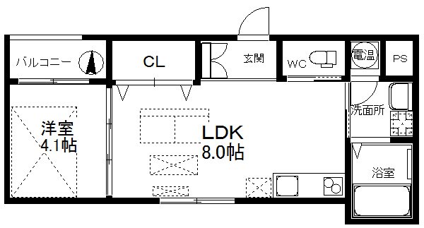 FDS BIJOU SUITESⅡ 間取り