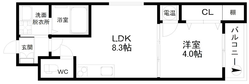 FDS BIJOU SUITESⅢ 間取り