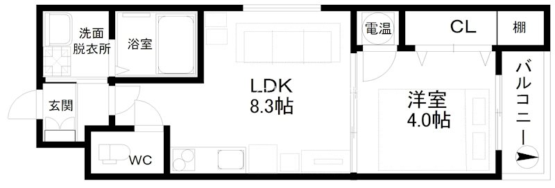 FDS BIJOU SUITESⅢ 間取り