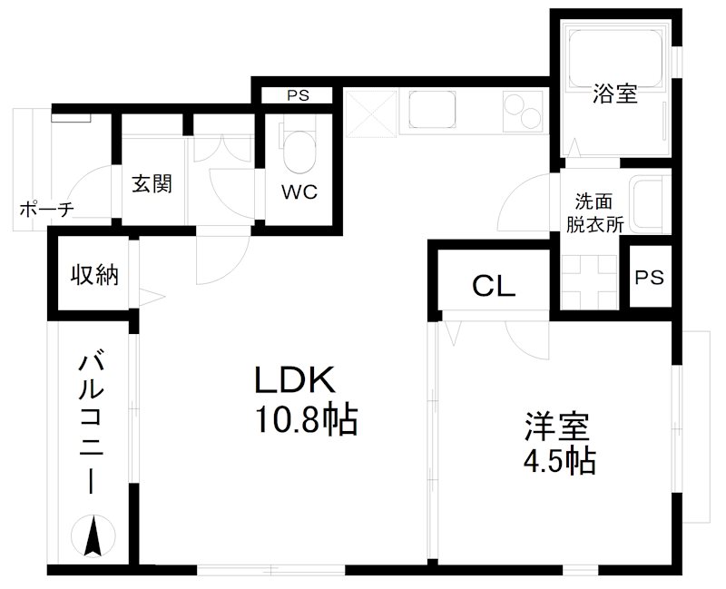 リッツハウス  間取り