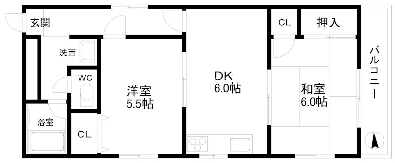 プリミエ加賀屋 間取り