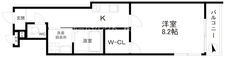 フジパレス東粉浜 間取り