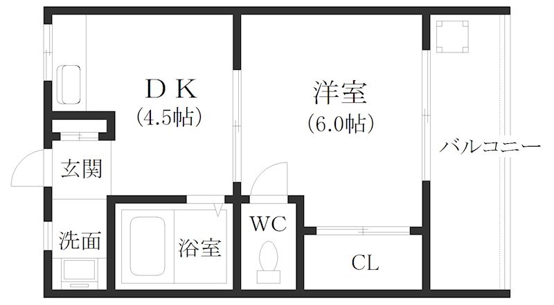 ヴィラナリー玉出 間取り