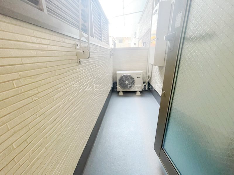 フジパレス北加賀屋駅北Ⅱ番館 ベランダ