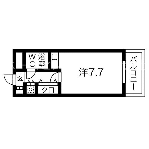 大阪府大阪市西成区千本中１丁目 間取り