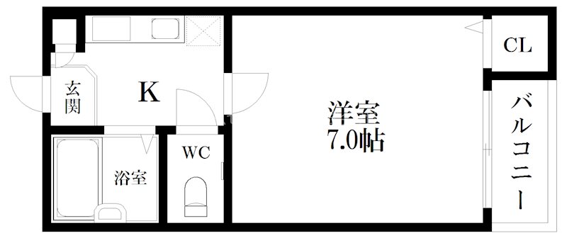 ブルーメイト　B棟  間取り
