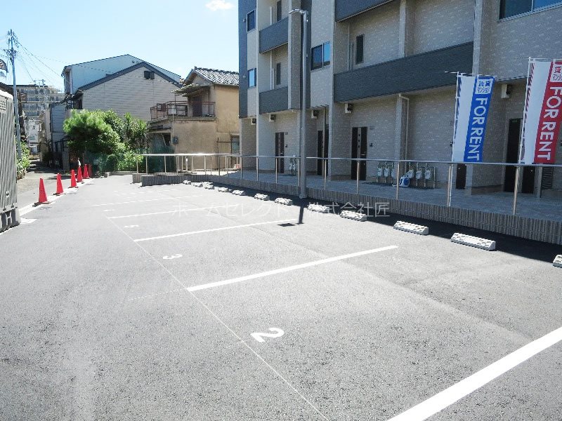 カーサあびこ道 駐車場