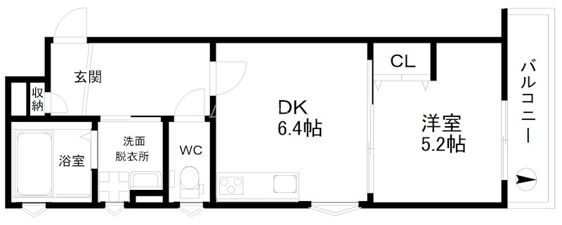 ラモーナ玉出東Ⅲ 間取り