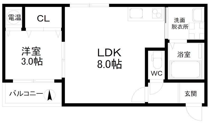 アバンティオエクラ 間取り