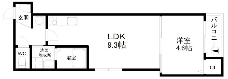 サンクレールＫ 間取り
