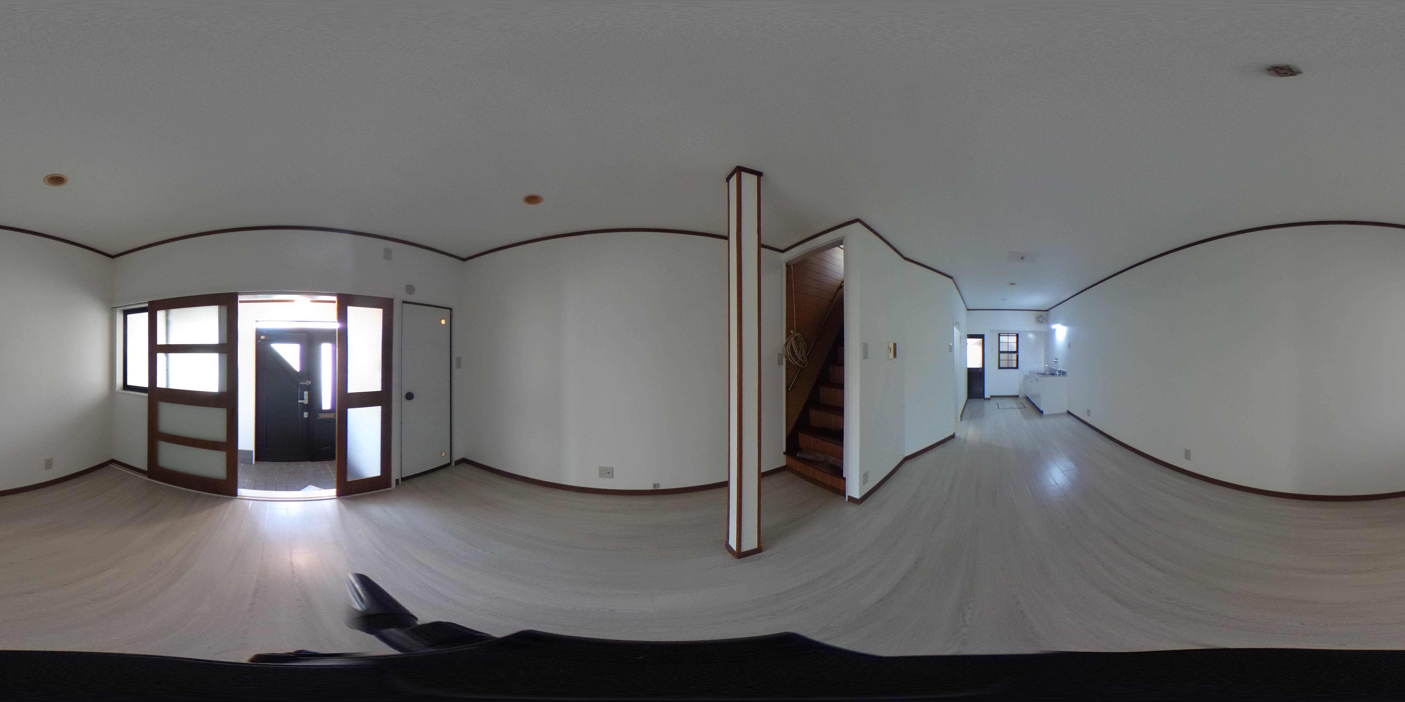 千本北1丁目戸建賃貸(左) リビング