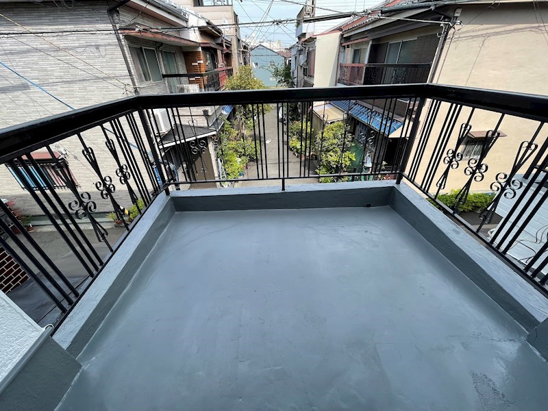 千本北1丁目貸家(右) ベランダ