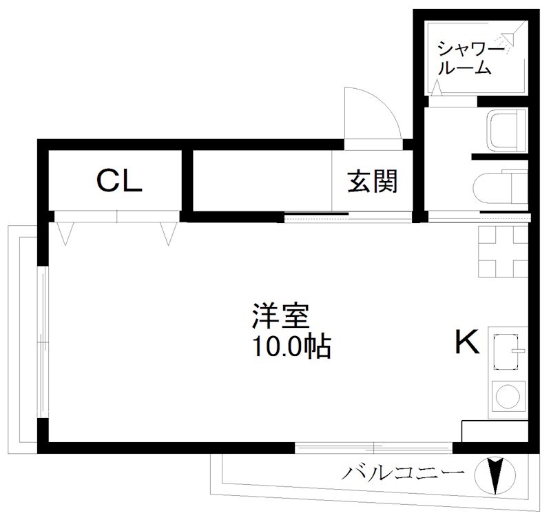 グランドコーポカトレア 間取り