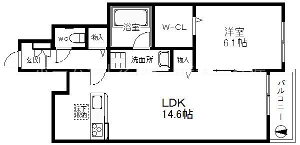 アーサー住之江 間取り