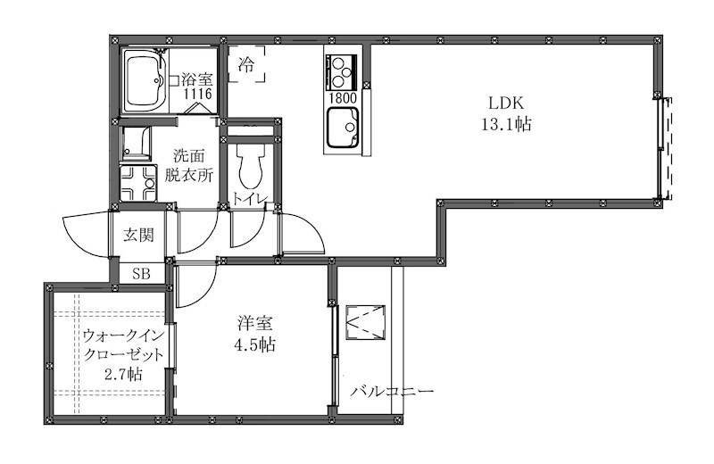 T-manoir天下茶屋　ティーマノワールテンガチャヤ 間取り