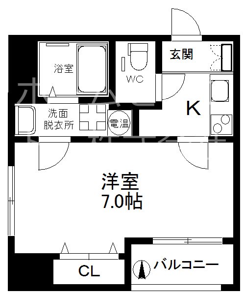 みおつくし岸里 間取り