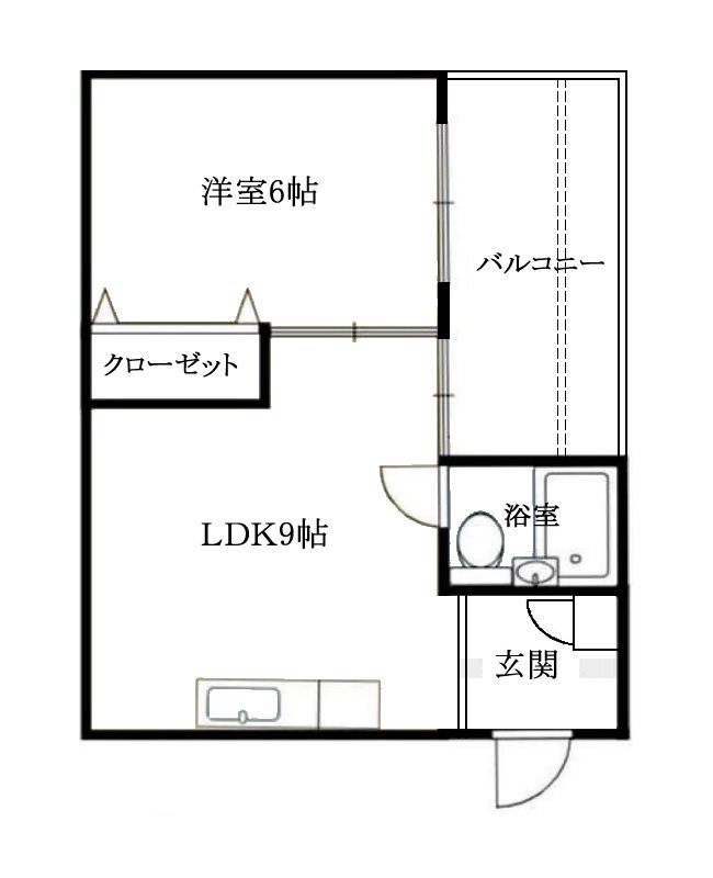 王鴻あびこマンション 間取り